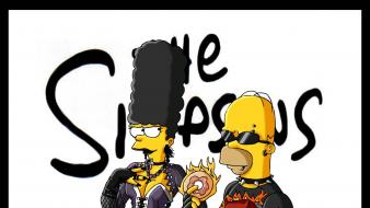 Bart simpson gothic homer lisa maggie wallpaper