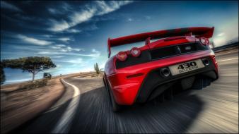 Cars ferrari track races speed wallpaper