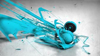 Headphones music wallpaper