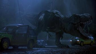 Movies dinosaurs jurassic park tyrannosaurus rex wallpaper