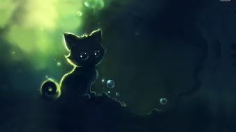 Abstract cats apofiss wallpaper