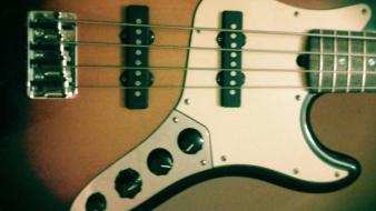 Bass guitars filter instruments wallpaper
