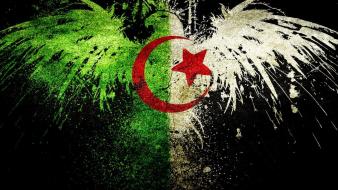 Flags algeria wallpaper