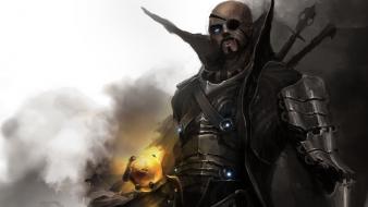 Gothic the avengers nick fury thedurrrrian (deviant artist) wallpaper