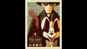 Movie posters roger rabbit who framed wallpaper