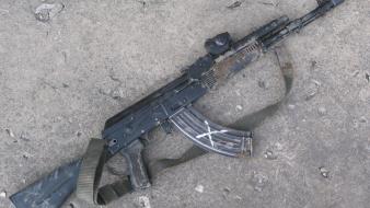 Rifles weapons kalashnikov wallpaper