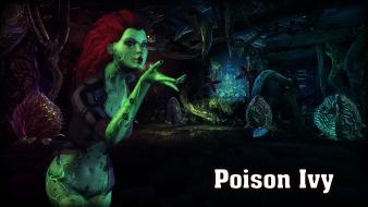 Video games poison ivy batman arkham city wallpaper