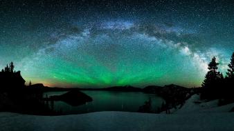 Way lakes night sky john h. moore