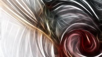 Abstract black red white wallpaper