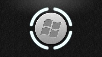 Computers dark operating systems logos windows logo wallpaper