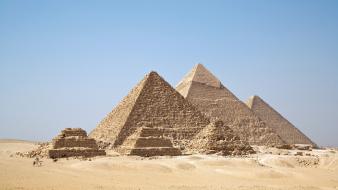 Desert egypt pyramids great pyramid of giza wallpaper