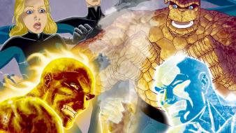 Fantastic four marvel comics iceman wallpaper