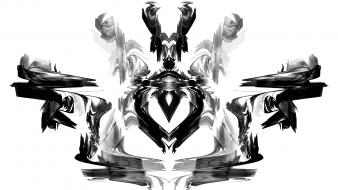 Rorschach pulse apophysis test symmetric fractal inkblot