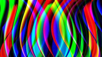 Abstract multicolor psychedelic wallpaper