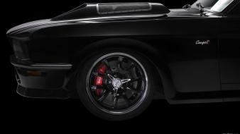 Black ford mustang obsidian sg-one wallpaper