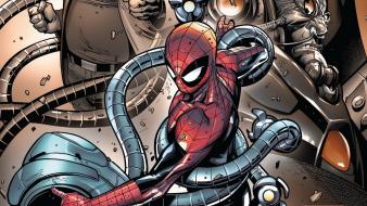 Comics spider-man marvel doctor octopus wallpaper