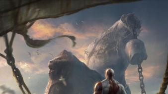 Concept art artwork chains blades kratos ascension wallpaper