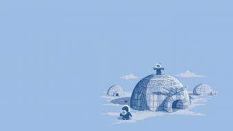 Ice snow artistic igloo eskimo wallpaper