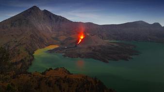 Landscapes volcanoes bing wallpaper