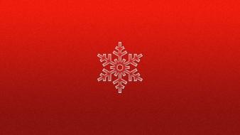 Minimalistic red stars christmas wallpaper