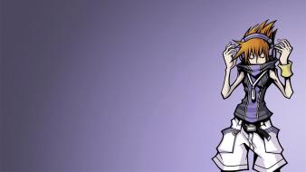 Minimalistic the world ends with you wallpaper