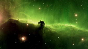 Outer space nebulae horsehead nebula wallpaper