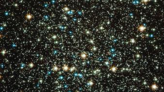 Outer space stars hubble cluster wallpaper