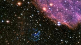 Outer space stars nebulae hubble