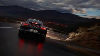 Porsche cars motion blur 911 carrera 4s wallpaper