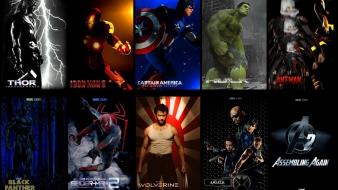 Wolverine iron man 3 thor: dark world wallpaper