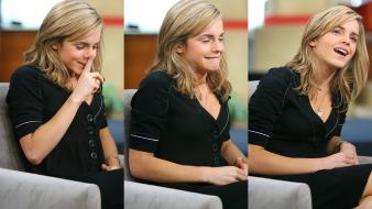 Emma Watson Diffeent Expressions wallpaper