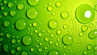 Green Bubbles wallpaper