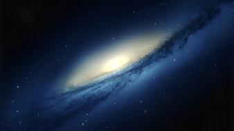 Outer space stars galaxies wallpaper
