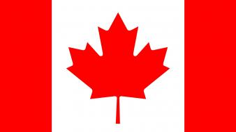 Red flags canadian flag canada wallpaper