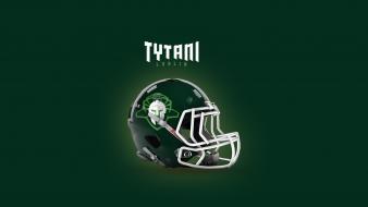 American football poland logos lublin tapeta tytani