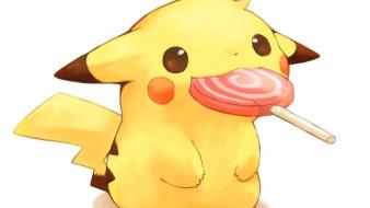 Pikachu candies wallpaper