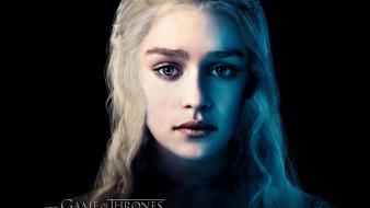 Thrones tv series emilia clarke daenerys targaryen wallpaper