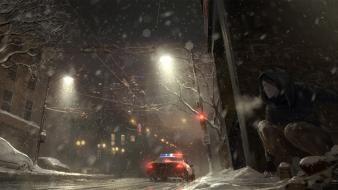 Video games snow police artwork beyond: two souls wallpaper