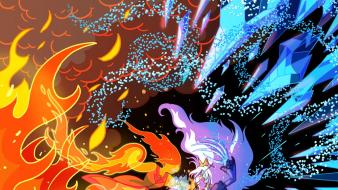 Adventure time ice queen flame princess