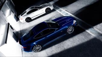 Blue black cars jaguar xkr speed wallpaper