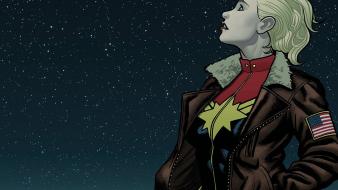 Captain marvel artwork comics wallpaper