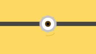 Despicable me 2 faces glasses minions wallpaper