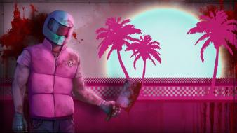 Hotline miami biker wallpaper