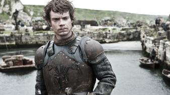 Of thrones tv series hbo theon greyjoy wallpaper