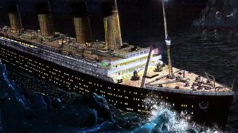 Ships titanic vehicles wallpaper