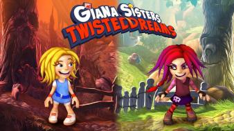 Video games dreams twisted giana sisters: wallpaper