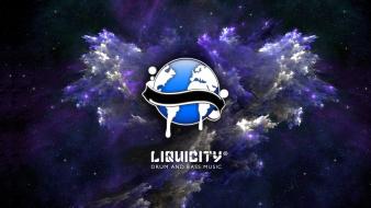 Abstract drum and bass liquicity outer space wallpaper