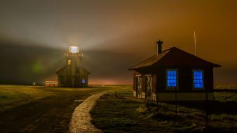 California national geographic fog houses landscapes