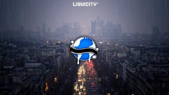 Cities drum and bass liquicity rain wallpaper