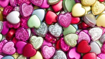 Cute love hearts wallpaper